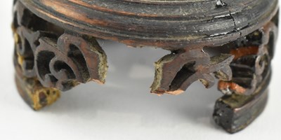 Lot 89 - TWO QING DYNASTY BLUE AND WHITE TEA CADDY 清 青花浮雕茶叶罐两个