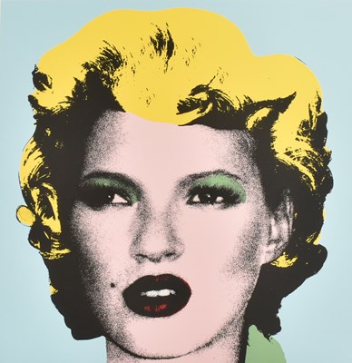 Lot 91 - WEST COUNTRY PRINCE - BANKSY ' KATE MOSS ' - NO. 289 / 500