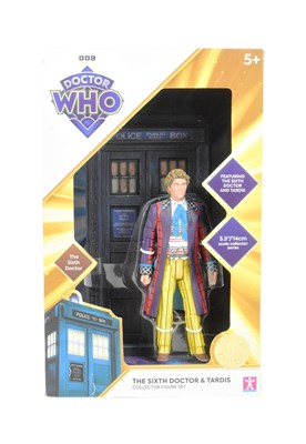 Lot 835 - DOCTOR WHO - CHARACTER OPTIONS - COLIN BAKER SIGNED