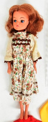 Lot 837 - SINDY - VINTAGE PEDIGREE SINDY DOLL WITH CLOTHING
