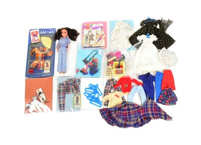 Lot 840 - SINDY - VINTAGE PEDIGREE SINDY DOLL & ACCESSORIES