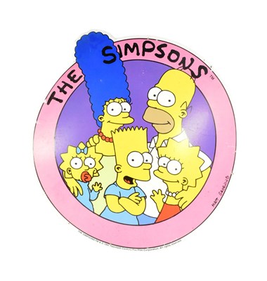 Lot 778 - THE SIMPSONS - LARGE VINTAGE CARDBOARD SHOP DISPLAY