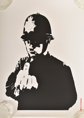 Lot 119 - WEST COUNTRY PRINCE - BANKSY - RUDE COPPER PRINT