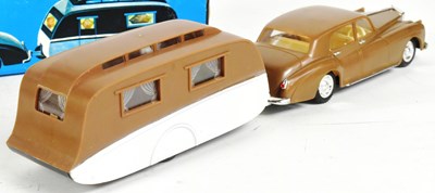 Lot 1 - OK TOYS - JAPAN - ROLLS ROYCE 'CAR-A-VAN' PLAYSET