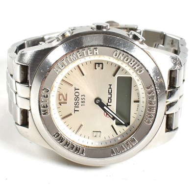 Lot 374 - TISSOT 1853 STAINLESS STEEL WRISTWATCH