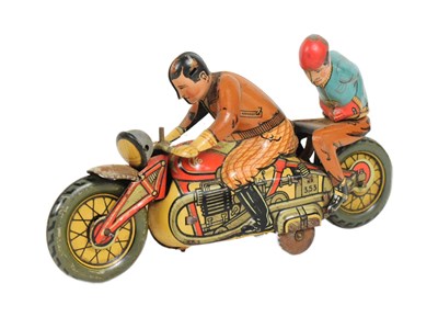 Lot 275 - CKO KELLERMAN - TINPLATE CLOCKWORK MOTORCYCLE