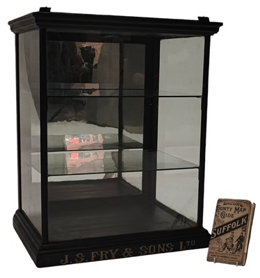 Lot 210 - FRY'S CHOCOLATE - EDWARDIAN ADVERTISING SHOP DISPLAY CABINET