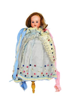 Lot 390 - ARMAND MARSEILLE - ANTIQUE MAROTTE MUSICAL DOLL