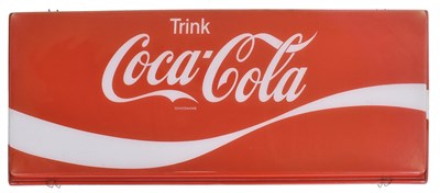 Lot 239 - LATE 20TH CENTURY COCA COLA POINT OF SALE LIGHTBOX