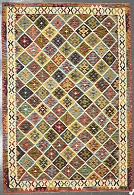 Lot 316 - 20TH CENTURY ANATOLIAN TURKISH KILIM CARPET RUG