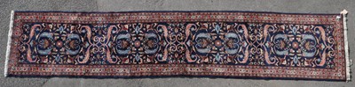 Lot 931 - VINTAGE 20TH CENTURY LILIHAN ARMENIBAFF FLOOR RUNNER RUG