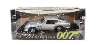 Lot 370 - JAMES BOND - AUTOART 1/18 SCALE ASTON MARTIN DB5