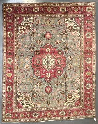 Lot 468 - LARGE EARLY 20TH CENTURY NORTH WEST PERSIAN TABRIZ CARPET RUG