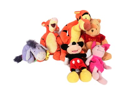 Lot 23 - DISNEY - COLLECTION OF DISNEY STORE PLUSH TOYS