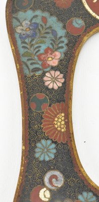 Lot 152 - JAPANESE MEIJI PERIOD CLOISONNE PHOTO FRAME 日本明治掐丝珐琅相框