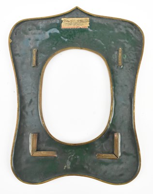 Lot 152 - JAPANESE MEIJI PERIOD CLOISONNE PHOTO FRAME 日本明治掐丝珐琅相框
