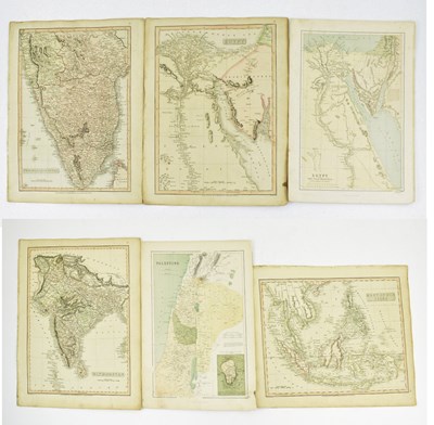 Lot 231 - EGYPT & NORTH AFRICA. COLLECTION OF SIX ENGRAVED MAPS