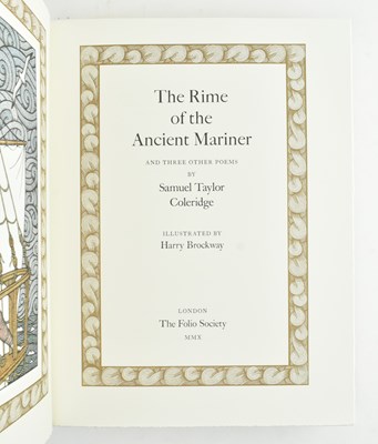 Lot 11 - FOLIO SOCIETY. LIMITED EDITION THE RIME OF THE ANCIENT MARINER IN SLIPCASE