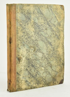 Lot 21 - 1838 MANUSCRIPT MATHEMATICS BOOK BY JAMES KELSEY