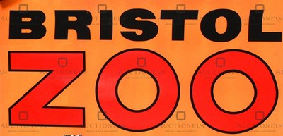 Lot 1 - FORMER BRISTOL ZOO GARDENS - ORIGINAL 1960S POSTER