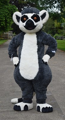 Lot 8 - FORMER BRISTOL ZOO GARDENS - LEMUR MASCOT COSTUME