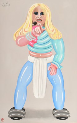 Lot 139 - MICHAEL R. TANDY - BRITNEY SPEARS FROM THE CAMP ART SERIES