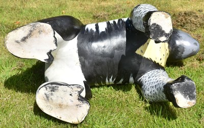 Lot 14 - FORMER BRISTOL ZOO GARDENS - WOW! GORILLAS - WILD IN ART STATUE