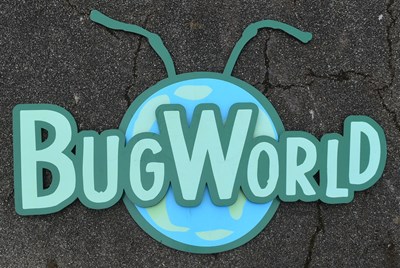 Lot 40 - FORMER BRISTOL ZOO GARDENS - 'BUG WORLD' SIGN