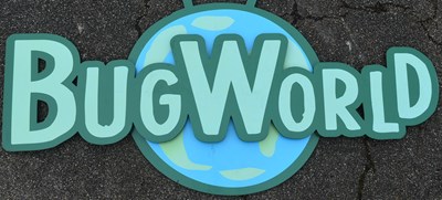 Lot 40 - FORMER BRISTOL ZOO GARDENS - 'BUG WORLD' SIGN