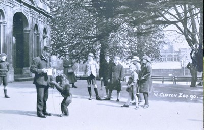 Lot 44 - FORMER BRISTOL ZOO GARDENS - 'IN BRISTOL ZOO' LARGE PHOTOGRAPH
