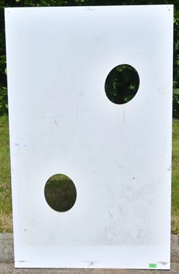 Lot 45 - FORMER BRISTOL ZOO GARDENS - MACAQUE 'FACE IN THE HOLE' SIGN