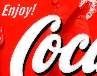 Lot 49 - FORMER BRISTOL ZOO GARDENS - COCA COLA LIGHTBOX