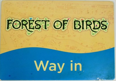 Lot 52 - FORMER BRISTOL ZOO GARDENS - FOREST OF BIRDS - ORIGINAL SIGNS