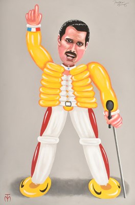 Lot 143 - MICHAEL R. TANDY - FREDDIE MERCURY FROM THE CAMP ART SERIES