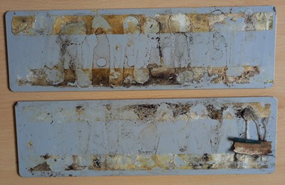 Lot 62 - FORMER BRISTOL ZOO GARDENS - ZOO GROUNDS ACCESS SIGNS