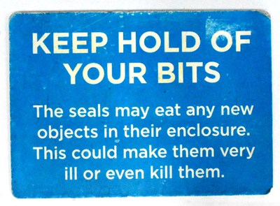 Lot 79 - FORMER BRISTOL ZOO GARDENS - COLLECTION OF ASSORTED SIGNS