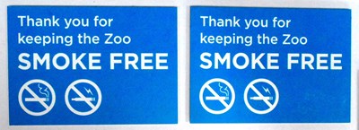 Lot 79 - FORMER BRISTOL ZOO GARDENS - COLLECTION OF ASSORTED SIGNS