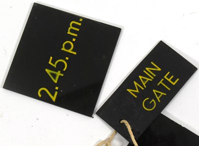 Lot 91 - FORMER BRISTOL ZOO GARDENS - VINTAGE 1950S KEYRINGS / PLAQUES