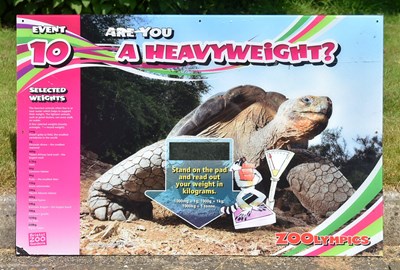 Lot 102 - FORMER BRISTOL ZOO GARDENS - 'ARE YOU A HEAVYWEIGHT?' FEATURE