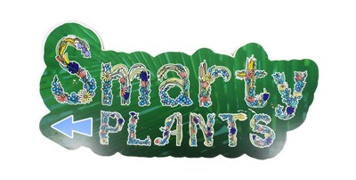 Lot 127 - FORMER BRISTOL ZOO GARDENS - ORIGINAL SMARTY PLANTS SIGN