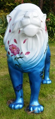 Lot 175 - FORMER BRISTOL ZOO GARDENS - LIONS OF BATH - 'FENTON' LION SCULPTURE