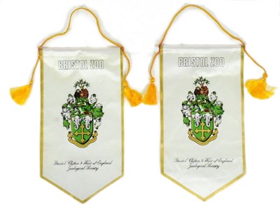 Lot 199 - FORMER BRISTOL ZOO GARDENS - BRISTOL 600 PENNANTS