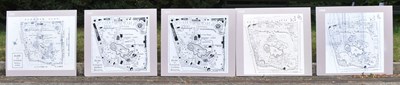 Lot 260 - FORMER BRISTOL ZOO GARDENS - 'MAPS THROUGH TIME' DISPLAYS