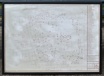 Lot 282 - FORMER BRISTOL ZOO GARDENS - 1981 'CATALOGUE OF TREES' MAP