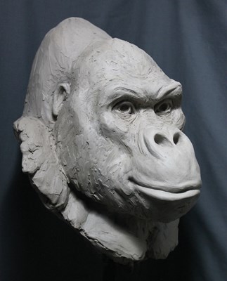 Lot 295 - BRISTOL ZOO PROJECT - KEZIAH BURT - UNIQUE SCULPTURE OF JOCK