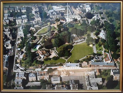 Lot 298 - FORMER BRISTOL ZOO GARDENS - 1980S AERIAL VIEW PHOTOGRAPH