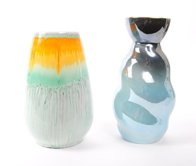 Lot 110 - SHELLEY - MALING - X2 20TH CENTURY VASES