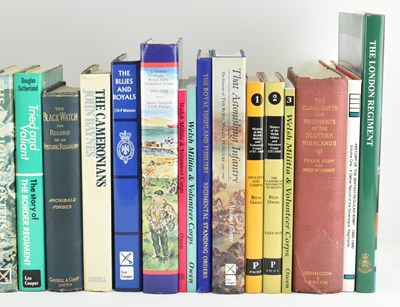 Lot 125 - MILITARY. COLLECTION OF MAJ. 20TH CENTURY BRITISH ARMY REGIMENTAL HISTORIES