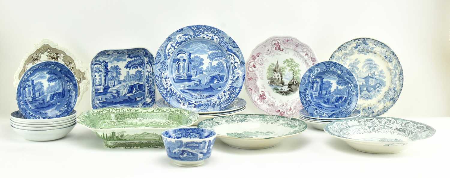 Lot 92 - COLLECTION OF 19TH CENTURY IRONSTONE CHINA INCL. SPODE