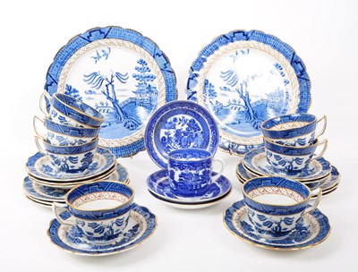 Lot 130 - BOOTHS - REAL OLD WILLOW - VINTAGE TEA SERVICE PIECES